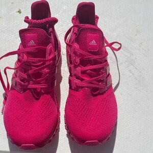 adidas Women's Bright Pink Athletic Sneakers